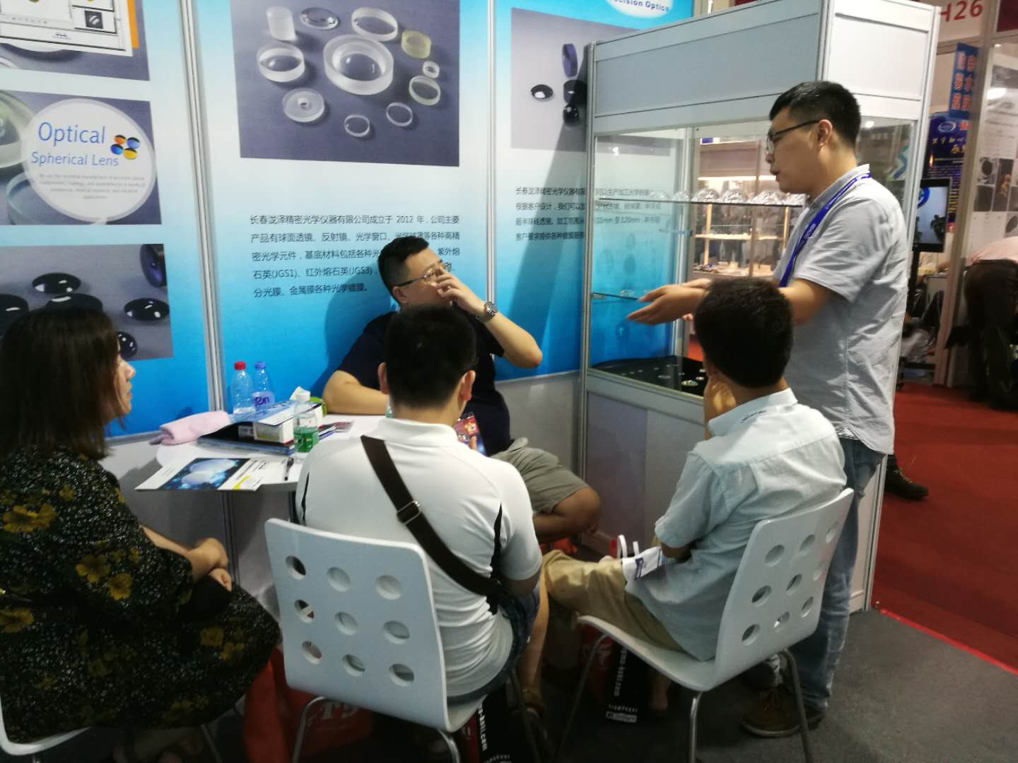 Welcome to our booth 7H03 at CIOE2018 to discuss what you need optical lens